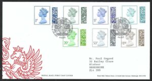 4-4-2022 Barcoded Definitives First Day Cover – Tallents House h/s