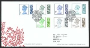 4-4-2022 Barcoded Definitives First Day Cover – Windsor h/s