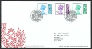 4-4-2022 Barcoded Definitives First Day Cover – Tallents House h/s
