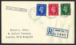 KGVI 10-5-1937 Definitive First Day Cover