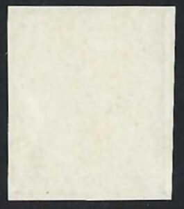 KEVII ½d Deep green (double print) plate proof on thin ungummed white card with no watermark