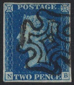 QV sg5 2d blue (N-B) Plate 2 with black MX