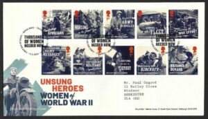 2022 Unsung Heroes First Day Cover – Tallents House h/s