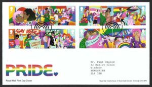 2022 Pride First Day Cover – London h/s