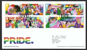 2022 Pride First Day Cover – Tallents House h/s