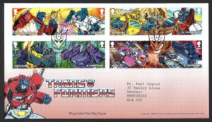 2022 Transformers First Day Cover – Arkholme h/s