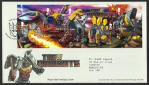 2022 Transformers MS4708 First Day Cover –Arkholme h/s