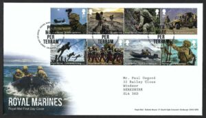 2022 Royal Marines First Day Cover – Tallents House h/s