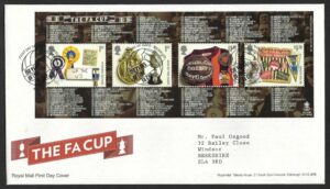 2022 The FA Cup MS4642 First Day Cover – Wembley h/s