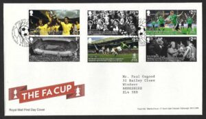 2022 The FA Cup First Day Cover – Tallents House h/s