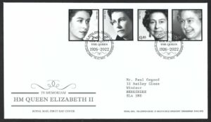 2022 Queen Elizabeth II (1926-2022) First Day Cover – Tallents House h/s