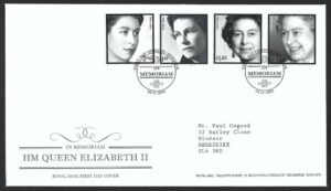 2022 Queen Elizabeth II (1926-2022) First Day Cover – Windsor h/s