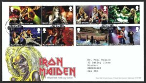 2023 Iron Maiden First Day Cover – London h/s