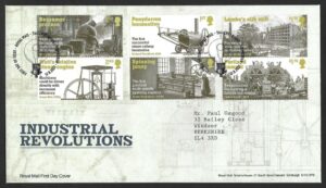 2021 Industrial Revolution First Day Cover – Tallents House h/s