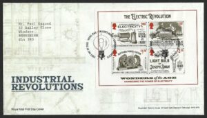 2021 The Electric Revolution MS4561 First Day Cover – Tallents House h/s
