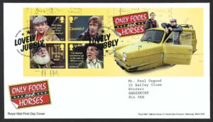 2021 Only Fools and Horses MS4485 First Day Cover – Tallents House h/s