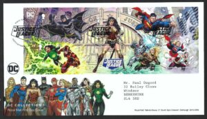 2021 DC Collection MS4587 First Day Cover - Justicetown h/s