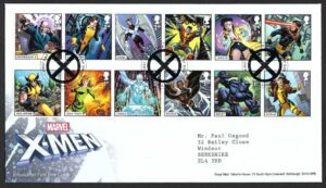 2023 X-Men First Day Cover - Muir of Ord h/s