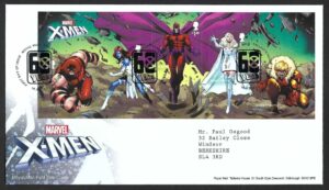 2023 X-Men MS4777 First Day Cover - Tallents House h/s
