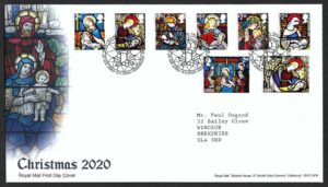 2020 Christmas First Day Cover - Tallents House h/s