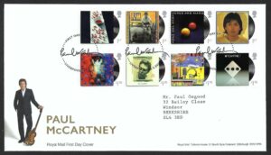 2021 Paul McCartney First Day Cover - Liverpool h/s