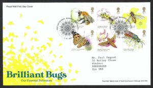 2021 Brilliant Bugs First Day Cover - Bugford h/s