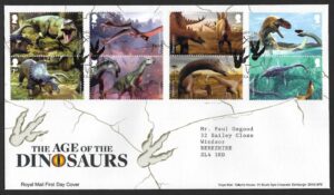 2024 The Age of the Dinosuars First Day Cover - Tallents House h/s